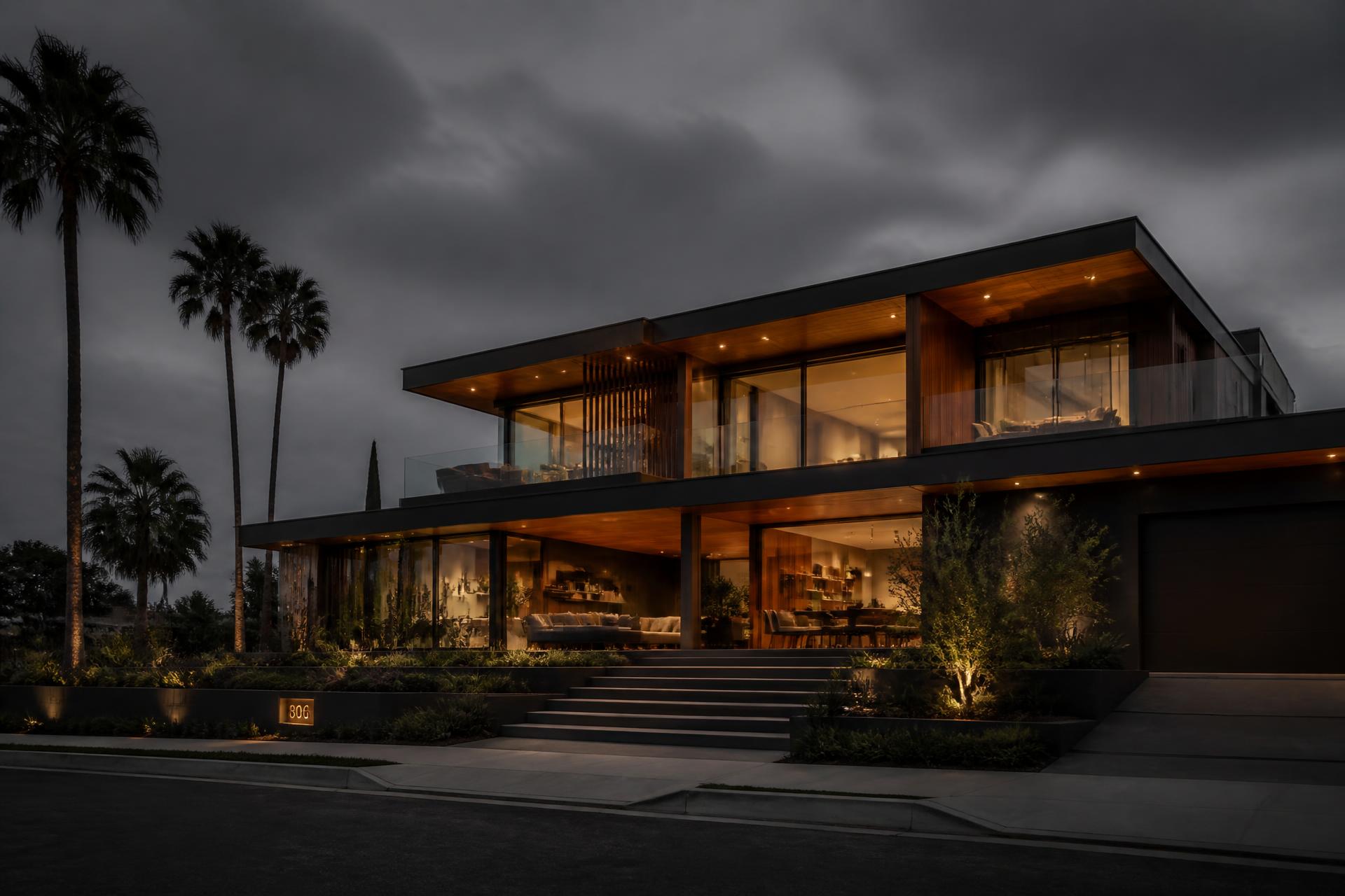 Modern Los Angeles home built by Ocean Seven Builders